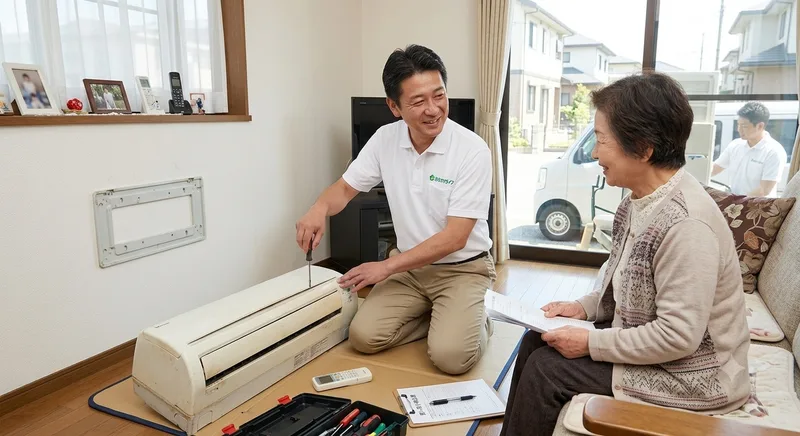 家電回収(イメージ)